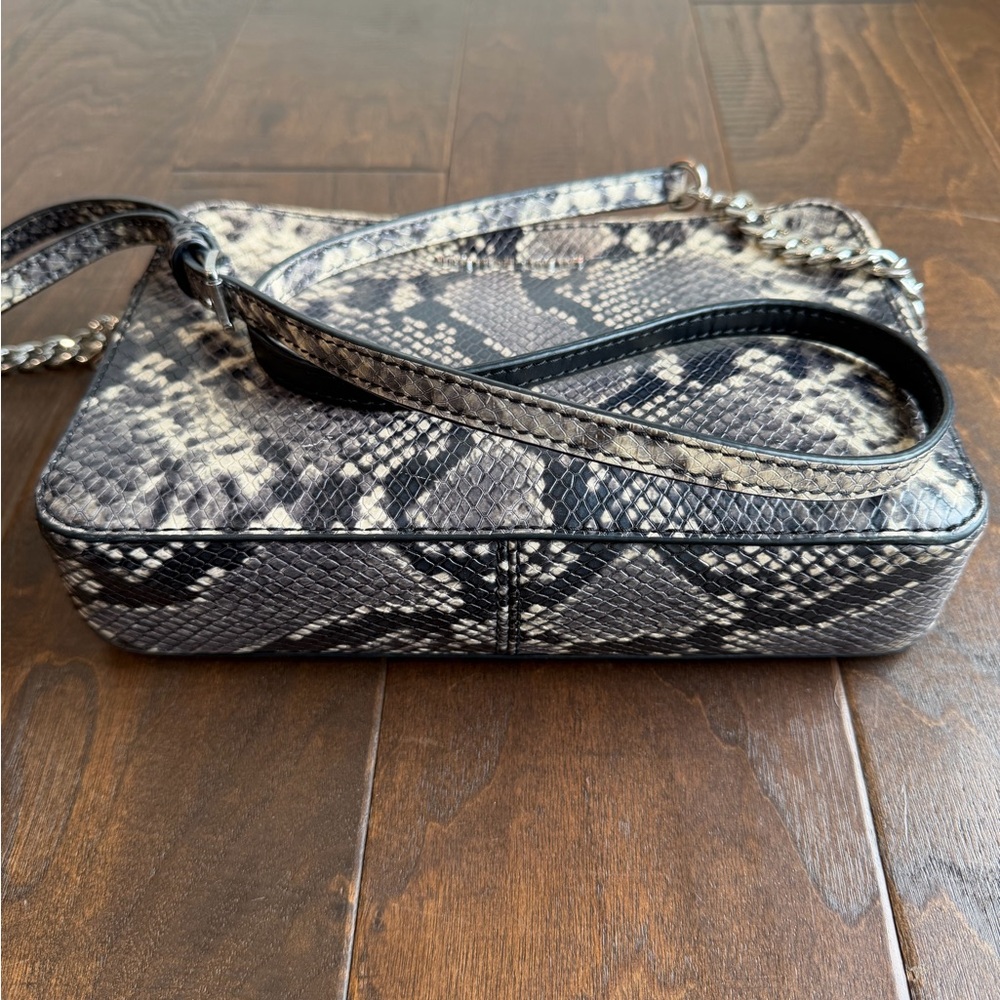 Michael Kors Bags Snakeskin Print Crossbody Bag - Picture 8 of 9